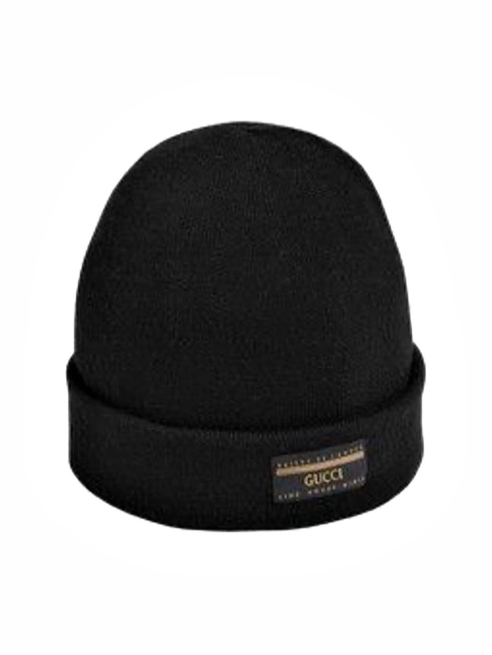 Gucci Maison de l'Amour Wool Beanie Black 59 cm